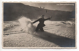 SKI-LÄUFER Telemarkschwung Gel. 1933 V. Speicher - Speicher