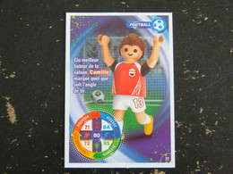 CARTE CARREFOUR PLAYMOBIL N° 11 - FOOTBALL - Autres & Non Classés