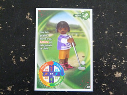 CARTE CARREFOUR PLAYMOBIL N° 30 - GOLF - Other & Unclassified