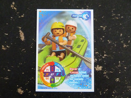 CARTE CARREFOUR PLAYMOBIL N° 51 - RAFTING - Andere & Zonder Classificatie