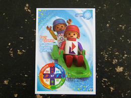 CARTE CARREFOUR PLAYMOBIL N° 83 - LUGE - Andere & Zonder Classificatie