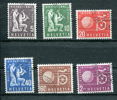 Svizzera (1956) - ILO / BIT - Mi. 94/99 Ø - OIT