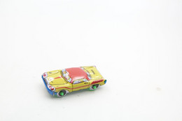 Vintage TIN TOY CAR : Maker SHIOJI SSS Toys - Mini Penny Toy Family Car - 3.5cm - JAPAN - 1970's - Friction - Limitierte Auflagen Und Kuriositäten - Alle Marken