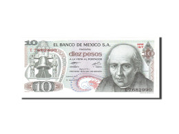 Billet, Mexique, 10 Pesos, 1977, Undated, KM:63i, NEUF - Mexico