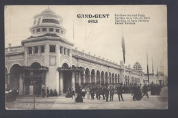 Gand / Gent Expo 1913 - Pavilloen Der Stad Parijs - Postkaart - Esposizioni
