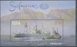 AFRIQUE DU SUD Bateaux A Voile, Bateaux à Vapeur, Marine Marchande Sud-africaine Safmarine  YVERT BF 44 ** MNH - Ships