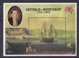 AFRIQUE DU SUD Bateaux A Voile, Bateaux à Vapeur, 200è Ann. IMPLANTATION DES COLONS Australie  YVERT BF 55 ** MNH - Ships