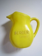 Vintage Ancien TRES PETIT Pot Broc Eau BERGER SIROP 8,5 Cm Plastique - Caraffe