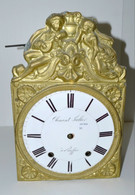 MOUVEMENT HORLOGE COMTOISE 8J XIXe Fonction Réveil Sans Cloche Réf.07011612 - 34 COLLECTION DECO PENDULE ANCIENNE - Clocks