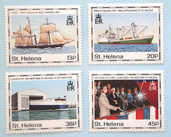 SAINTE HELENE (st Helena), Bateaux, Bateaux A Voile, Bateaux A Vapeur YVERT N° 531/4 ** MNH - Ships