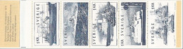 SUEDE, Bateaux, Bateaux A Voile, Bateaux A Vapeur Carnet Bateaux,Yvert C 860 ** MNH. Emis En 1974 - Ships