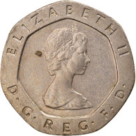 Monnaie, Grande-Bretagne, Elizabeth II, 20 Pence, 1982, TTB, Copper-nickel - 20 Cents