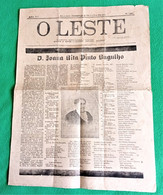 Elvas - Jornal O Leste Nº 332, 5 De Julho De 1925 - Imprensa - Portugal - Algemene Informatie