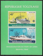 TOGO Bateaux, Bateaux A Voile, Bateaux A Vapeur, Port De LOME Yvert BF 30** - Ships