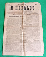 Faro - Jornal O Heraldo Nº 61, 13 De Novembro De 1912 - Imprensa - Portugal - Informaciones Generales