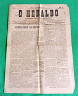 Faro - Jornal O Heraldo Nº 61, 13 De Novembro De 1912 - Imprensa - Portugal - Informations Générales