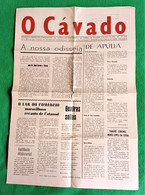 Esposende - Jornal O Cávado Nº 2518, 1 De Julho De 1972 - Imprensa. Braga. Portugal. - Informaciones Generales