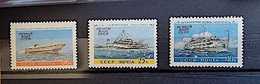 RUSSIE Bateaux, Bateaux A Voile, Bateaux A Vapeur, Paquebots, 3 Valeurs Neuves Sans Charniere ** MNH - Ships