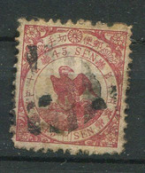 Japon Ob N° 34 - Faucon - Carmin - ...-1871 Prephilately