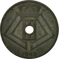 Monnaie, Belgique, 25 Centimes, 1942, TTB, Zinc, KM:131 - 25 Cent