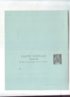 288  ENT Entier Postal NOSSI BE  CP Avec Sa Carte Réponse - Brieven En Documenten