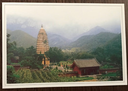 Cina/China/Chine: Intero, Stationery, Entier, Pagoda Buddista, Buddhist Pagoda, Pagode Bouddhiste - Buddhism