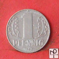 GERMANY 1 PFENNIG 1968-A -    KM# 8,1 - (Nº44252) - 1 Pfennig