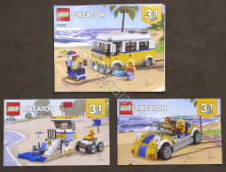 LEGO Creator - Manuale Istruzioni 31079 - (1+2+3) - Zonder Classificatie