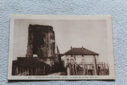 Cspm 1950, Castelnau Rivière Basse, Ruine De La Tour, Hautes Pyrénées 65 - Castelnau Riviere Basse