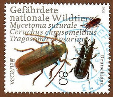 BRD 2021  Mi.Nr. 3605 , EUROPA CEPT Gefährdete Nationale Wildtiere - Gestempelt / Fine Used / (o) - Oblitérés