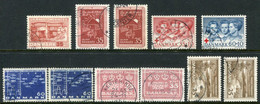 DENMARK 1964 Complete Issues With Ordinary And Fluorescent Papers, Used Michel 419-425y - Usado