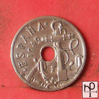 SPAIN 50 CENTIMOS 1949-53 -    KM# 777 - (Nº44267) - 50 Céntimos