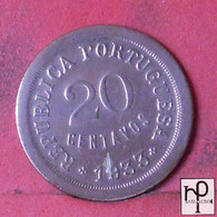 GUINÉ 20 CENTAVOS 1933 -    KM# 3 - (Nº44294) - Guinea Bissau