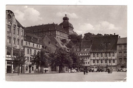 0-4850 WEISSENFELS, Karl-Marx-Platz, Schloß, Omnibusse, 1959 - Weissenfels