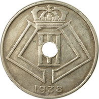 Monnaie, Belgique, 25 Centimes, 1938, TTB, Nickel-brass, KM:114.1 - 25 Centimos