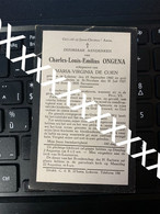 [V] Ongena Charles Louis Emilius De Coen Maria Virginia Lokeren Sint Niklaas 1860 1927 - Obituary Notices