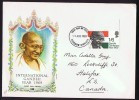 1969  International Gandhi Year  SG 807  FDC - 1952-1971 Dezimalausgaben (Vorläufer)