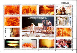 Nicaragua 1995 20th-century Events Sheetlet Unmounted Mint. - Nicaragua