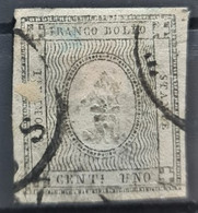SARDINIA 1861 - MLH/canceled - Sc# P1 - Newspaper Stamp - Sardaigne
