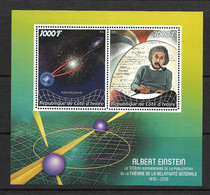 COTE D'IVOIRE 2016 ALBERT EINSTEIN YVERT N°B NEUF MNH** - Albert Einstein