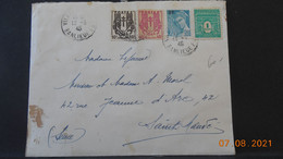 Lettre De 1945 à Destination De St Mandé - Brieven En Documenten