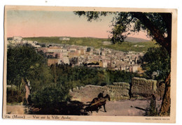 Maroc- FES--FEZ-- Vue Sur La Ville Arabe (attelage).......carte Colorisée...............à  Saisir - Fez