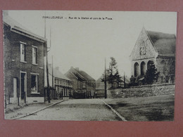 Familleureux Rue De La Station Et Coin De La Place - Seneffe