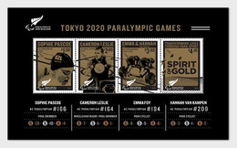 2021 NEW *** New Zealand Tokyo 2020 Olympic Games Complete Set MNH Mint Olympics, Aquatics, Cycling, Cycle, Gold (**) - Nuevos