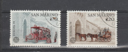 Saint Marin   1979   Europa  N° 972 / 73    Oblitéré - Oblitérés