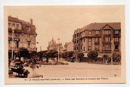 - CPA LA BAULE-LES-PINS (44) - Place Des Palmiers Et Avenue Des Tilleuls - Edition Chapeau 121 - - La Baule-Escoublac