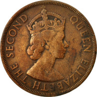 Monnaie, Etats Des Caraibes Orientales, Elizabeth II, 2 Cents, 1955, TTB - Territoires Britanniques Des Caraïbes