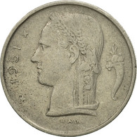 Monnaie, Belgique, Franc, 1951, TTB, Copper-nickel, KM:142.1 - 1 Franc