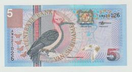 Banknote Suriname 5 Gulden 2000 UNC - Surinam