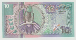 Banknote Suriname 10 Gulden 2000 UNC - Suriname